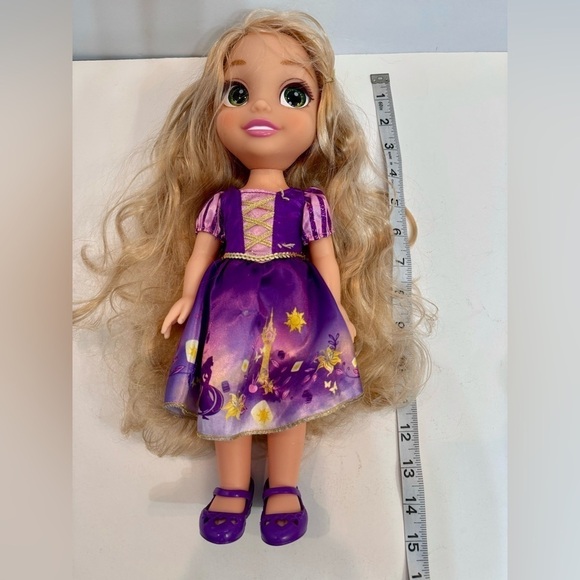 Disney Princess Dolls Belle 16” and Rapunzel 14” Toys - Picture 3 of 7